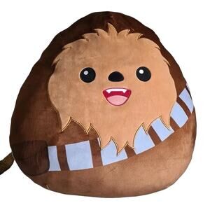 EUC Chewbacca Squishmallow 20" Chewy Star Wars HUGE Plush Pillow Wookiee - CLEAN